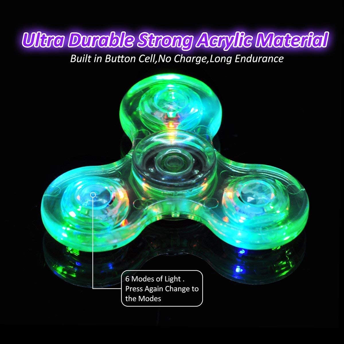 ZENTRO™-LED Glow Fidget Spinner