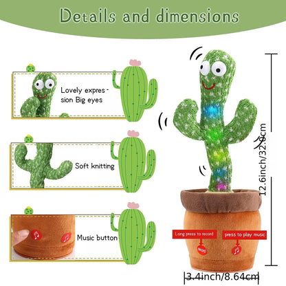 ZENTRO™-Cacto Dancing Cactus Plush Toy