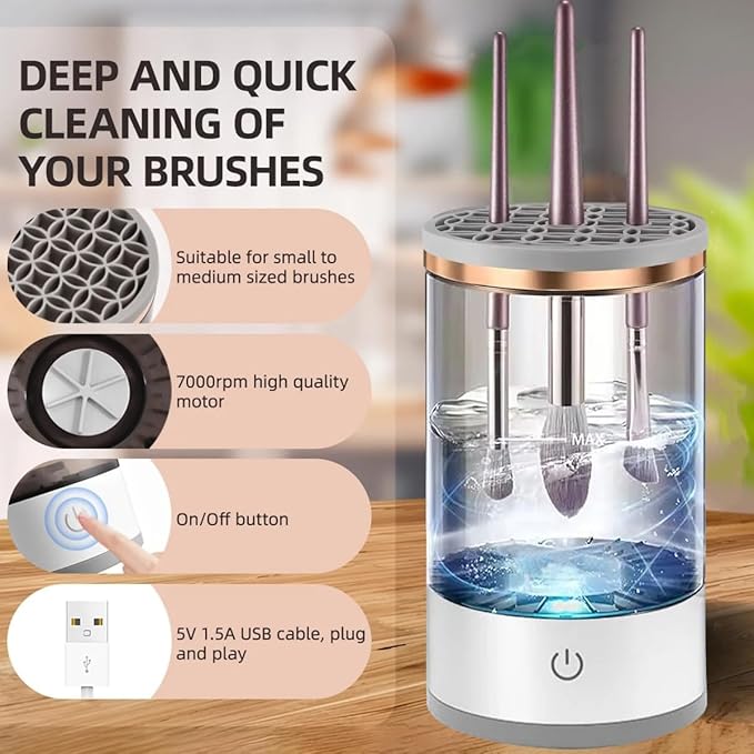 ZENTRO™-Electric Makeup Brush Cleaner