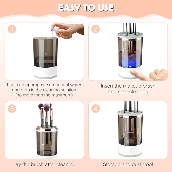 ZENTRO™-Electric Makeup Brush Cleaner