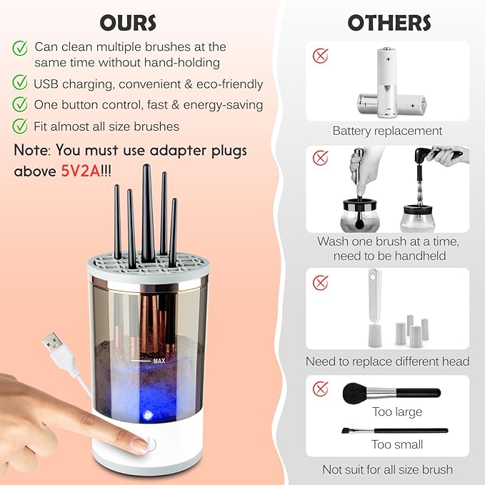 ZENTRO™-Electric Makeup Brush Cleaner