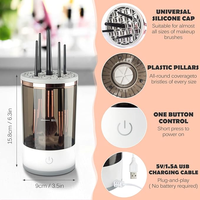 ZENTRO™-Electric Makeup Brush Cleaner