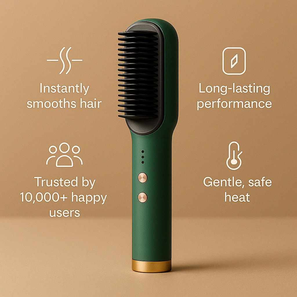 ZENTRO™-Professional Hair Straightening Comb