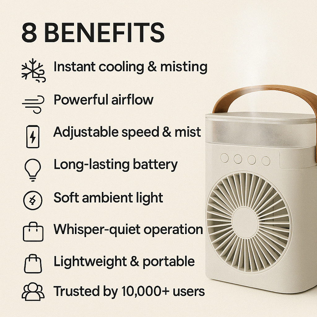 ZENTRO™-Ice Air Cooling Fan