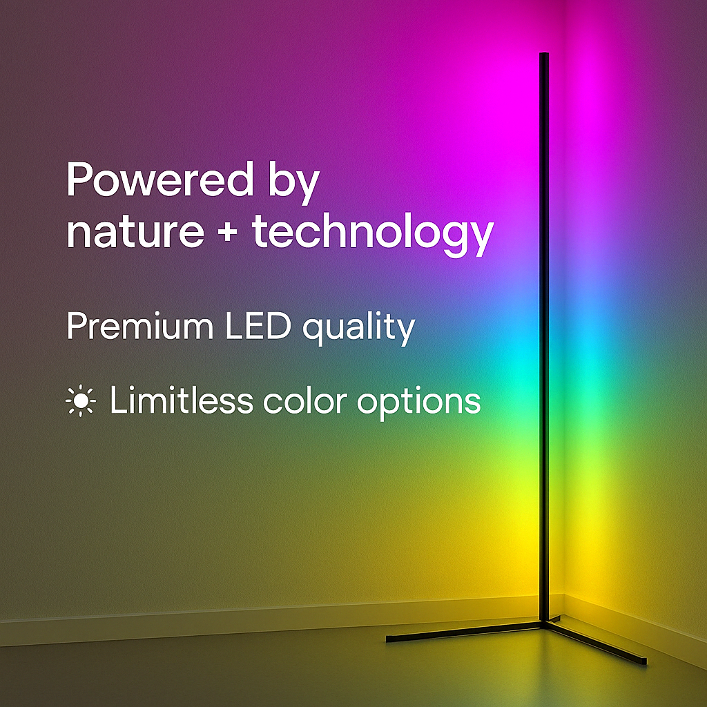 ZENTRO™-LED Corner Floor Lamp