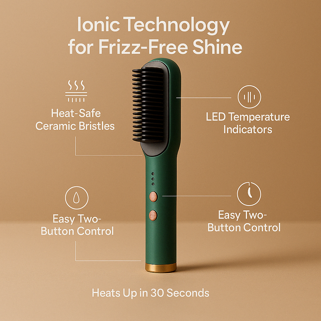 ZENTRO™-Professional Hair Straightening Comb
