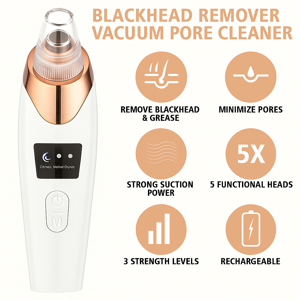 ZENTRO™ – Electric Acne Pore Cleaner & Blackhead Remover