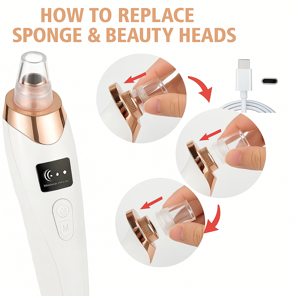ZENTRO™ – Electric Acne Pore Cleaner & Blackhead Remover
