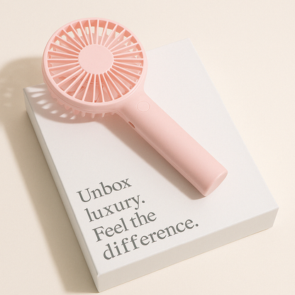ZENTRO™-Portable Handheld Mini Rechargeable Fan