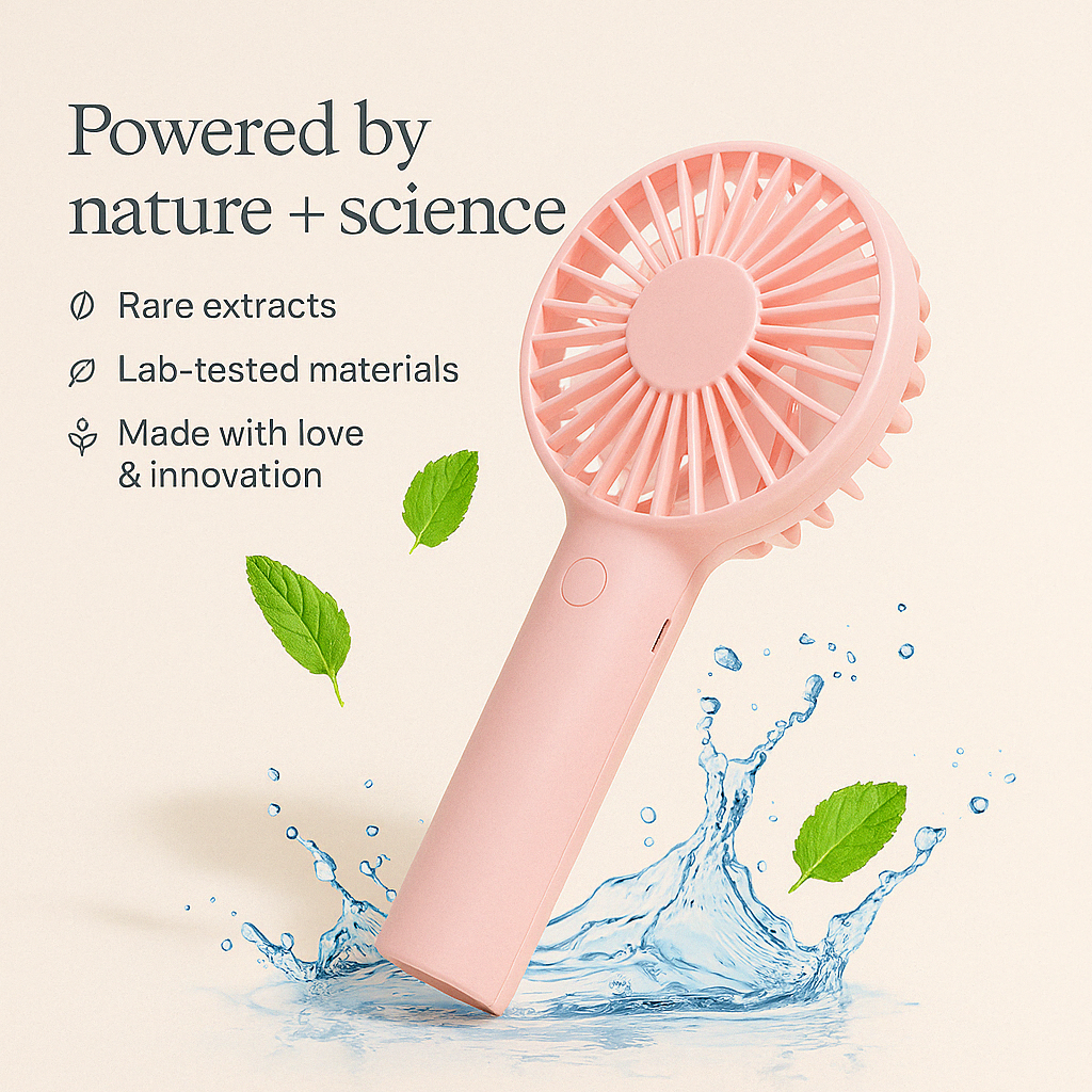 ZENTRO™-Portable Handheld Mini Rechargeable Fan