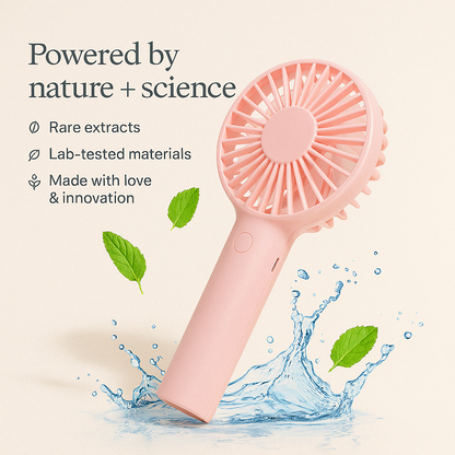 ZENTRO™-Portable Handheld Mini Rechargeable Fan