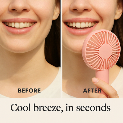 ZENTRO™-Portable Handheld Mini Rechargeable Fan