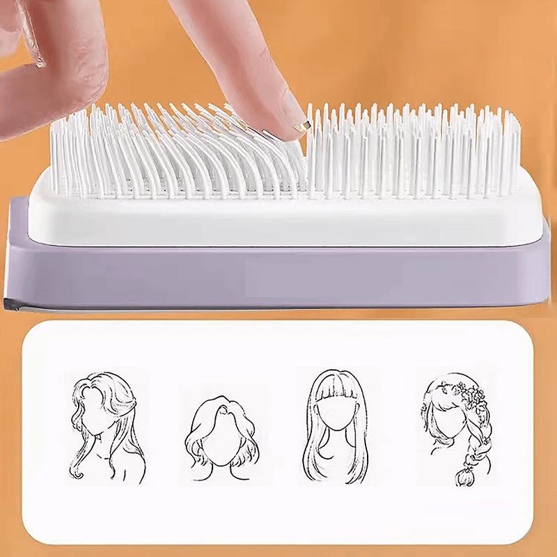 ZENTRO™-SELF CLEANING HAIR COMB (IMPORTED)