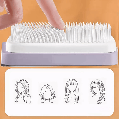 ZENTRO™-SELF CLEANING HAIR COMB (IMPORTED)