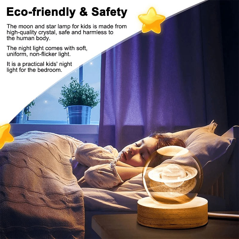 ZENTRO™-Night Light Galaxy Crystal Ball Lamp