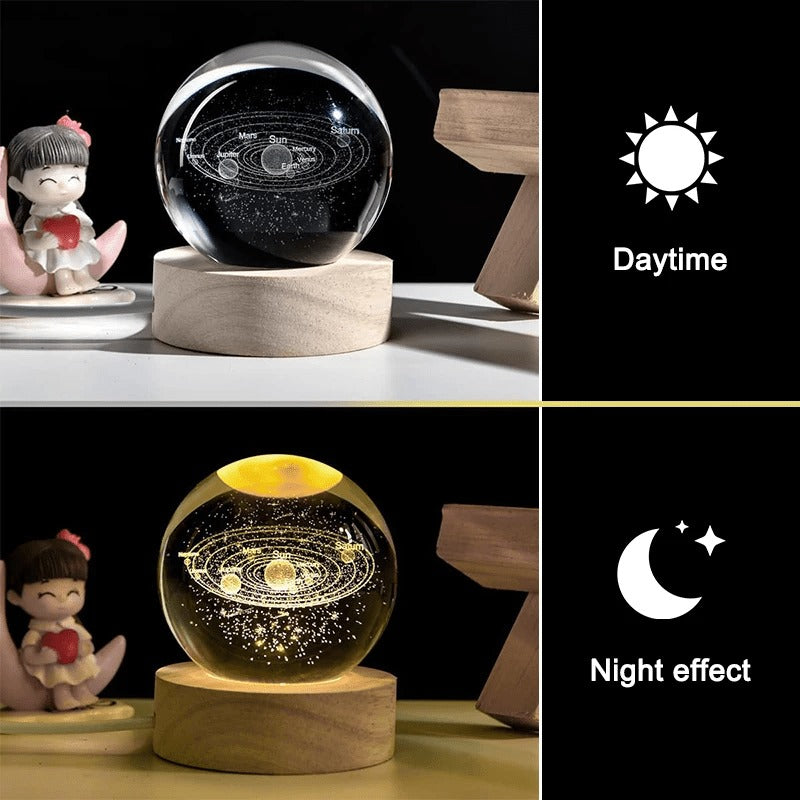 ZENTRO™-Night Light Galaxy Crystal Ball Lamp
