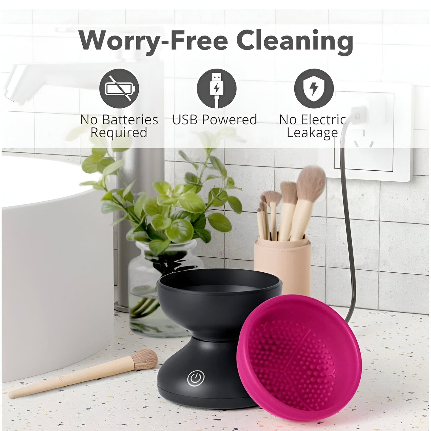 ZENTRO™-Electric Makeup Brush Cleaner Ultra